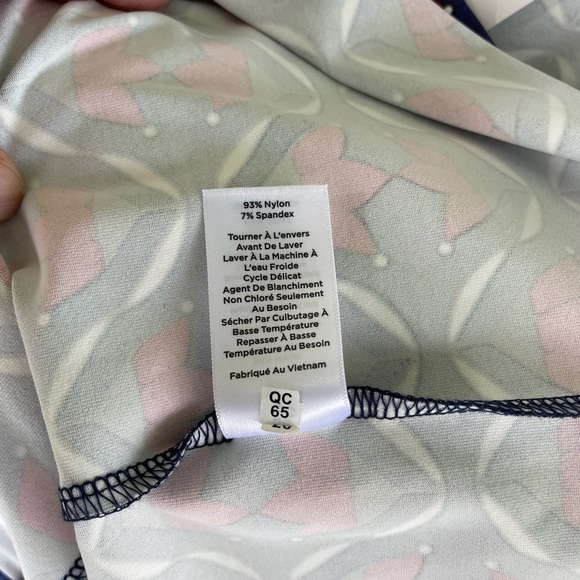 TALBOTS Effortless Jersey A-Line Dress - Ditsy Flip - Picture 11 of 12